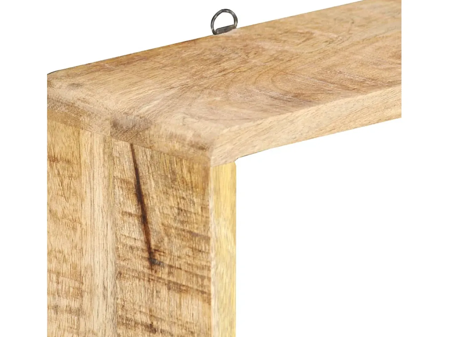 3 pcs conjunto de prateleiras de parede cubos mangueira maciça PT522591