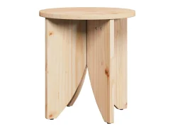 2 pcs Mesas de centro | Mesa de apoio | Mesa de café Natural 41.5x41.5x44 cm