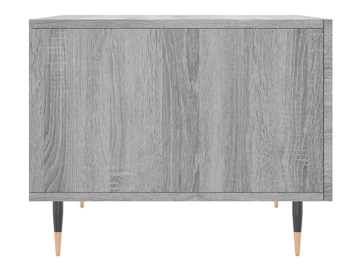 2 pcs Mesas de centro | Mesa de apoio | Mesa de café 50x50x40 cm madeira proc. sonoma cinza