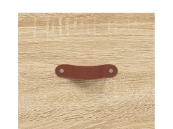 2 pcs Mesas de centro | Mesa de apoio | Mesa de café 50x50x40cm deriv. madeira carvalho sonoma