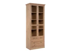 Aparador alto 80x200x45 cm carvalho natural