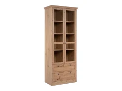 Aparador alto 80x200x45 cm carvalho natural