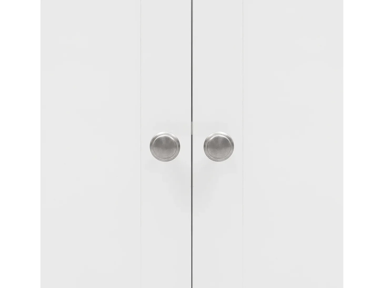 Aparador com acabamento em madeira branca, armário de cozinha com bancada, 160 x 37 x 75 cm, branco