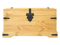 Arca de arrumação Corona Range em pinho mexicano 91x49,5x47 cm