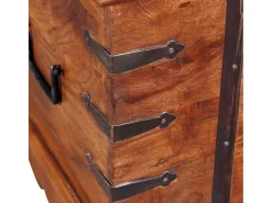 Arca de arrumação madeira maciça PT163308