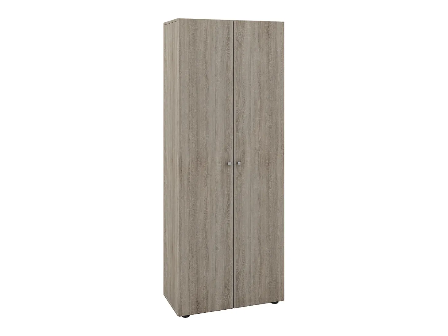 Armário de madeira VCM | 5 compartimentos | dimensões aprox. L. 70 x A. 178 x P. 40 cm | 2 portas rotativas | expansível | Gabinete - Vandol (carvalho Sonoma)