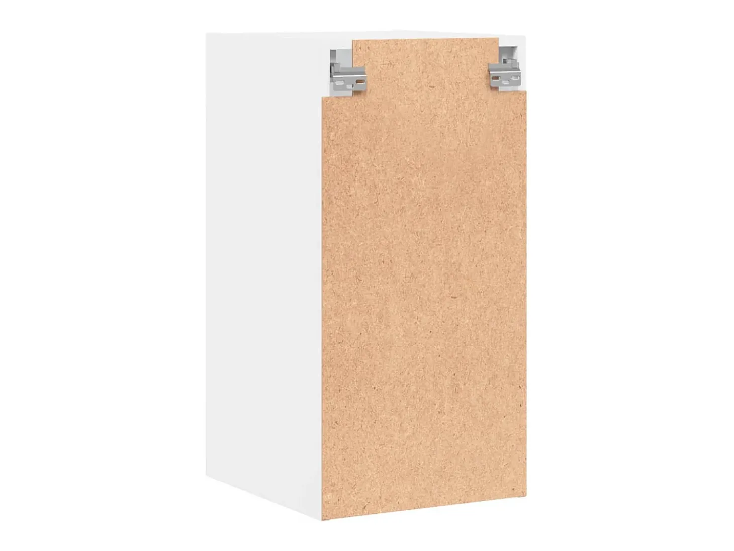 Armário de parede c/ portas de vidro 35x37x68,5 cm branco