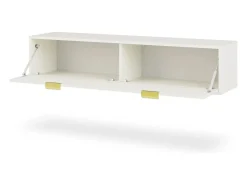 Armário de parede para TV pendurada Lexa 140 branca