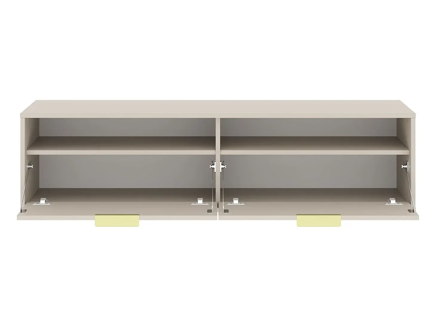 Armário de parede para TV pendurado Queen 140 cashmere