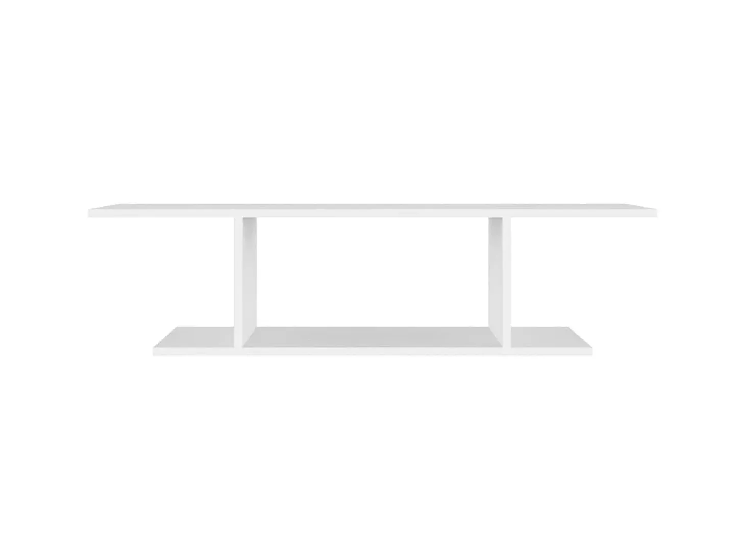 Armário de parede para TV 103x30x26,5 cm branco PT656267