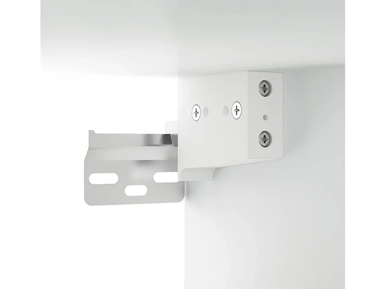 Armário de parede suspenso 69,5x34x90 cm branco