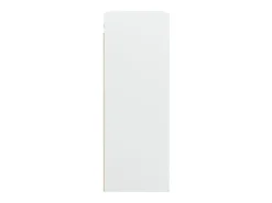 Armário de parede suspenso 69,5x32,5x90 cm branco