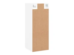 Armário de parede 34,5x34x90 cm branco