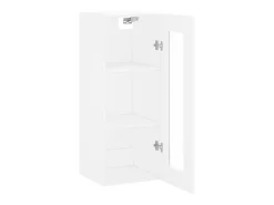 Armário de parede 34,5x34x90 cm branco