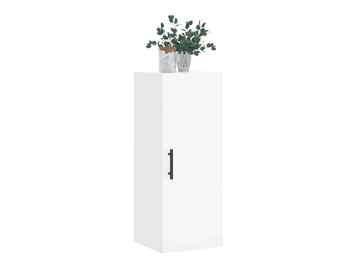 Armário de parede 34,5x34x90 cm branco