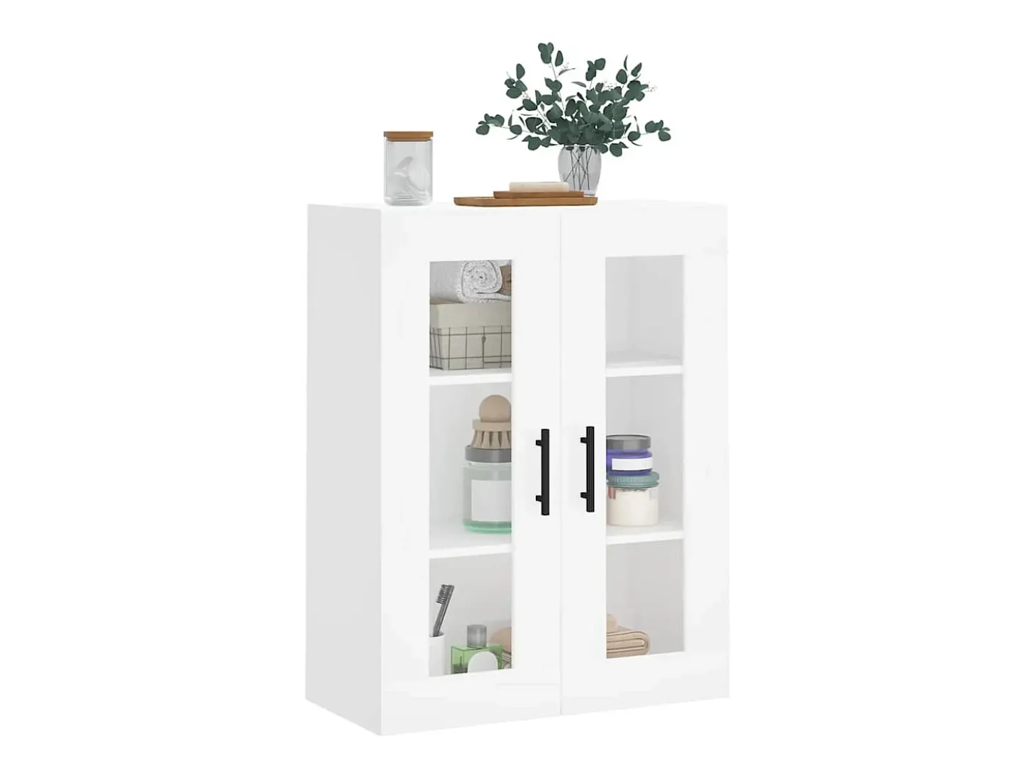 Armário de parede 69,5x34x90 cm branco