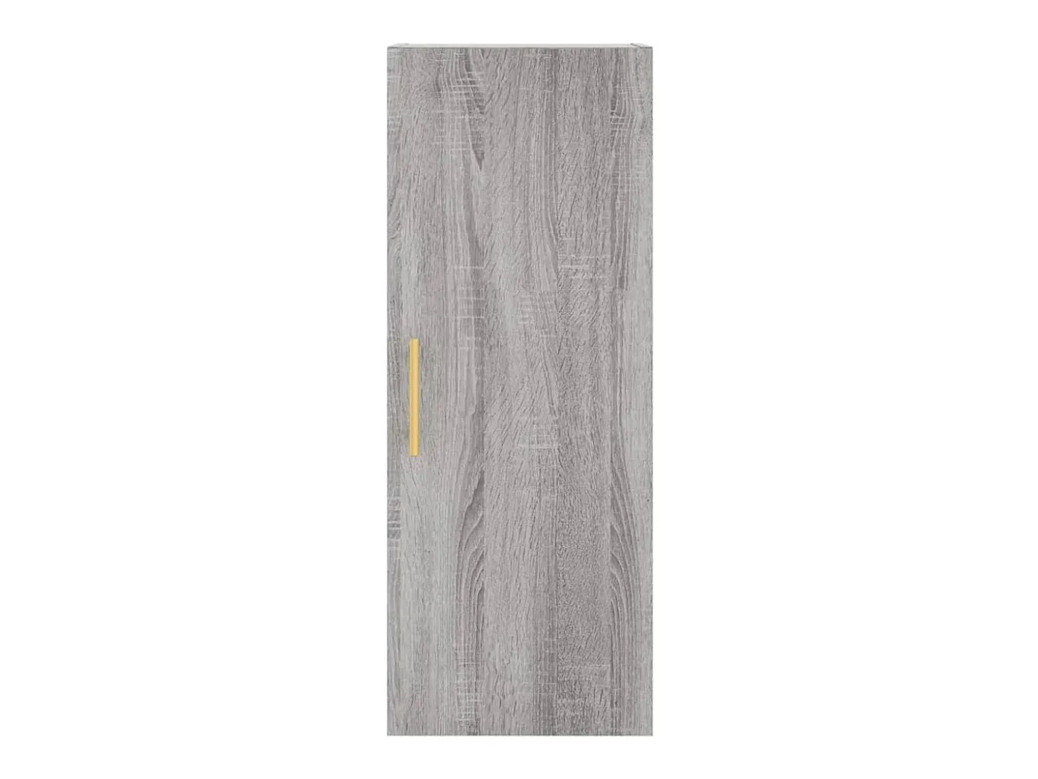 Armário de parede 34,5x34x90 cm cinzento sonoma