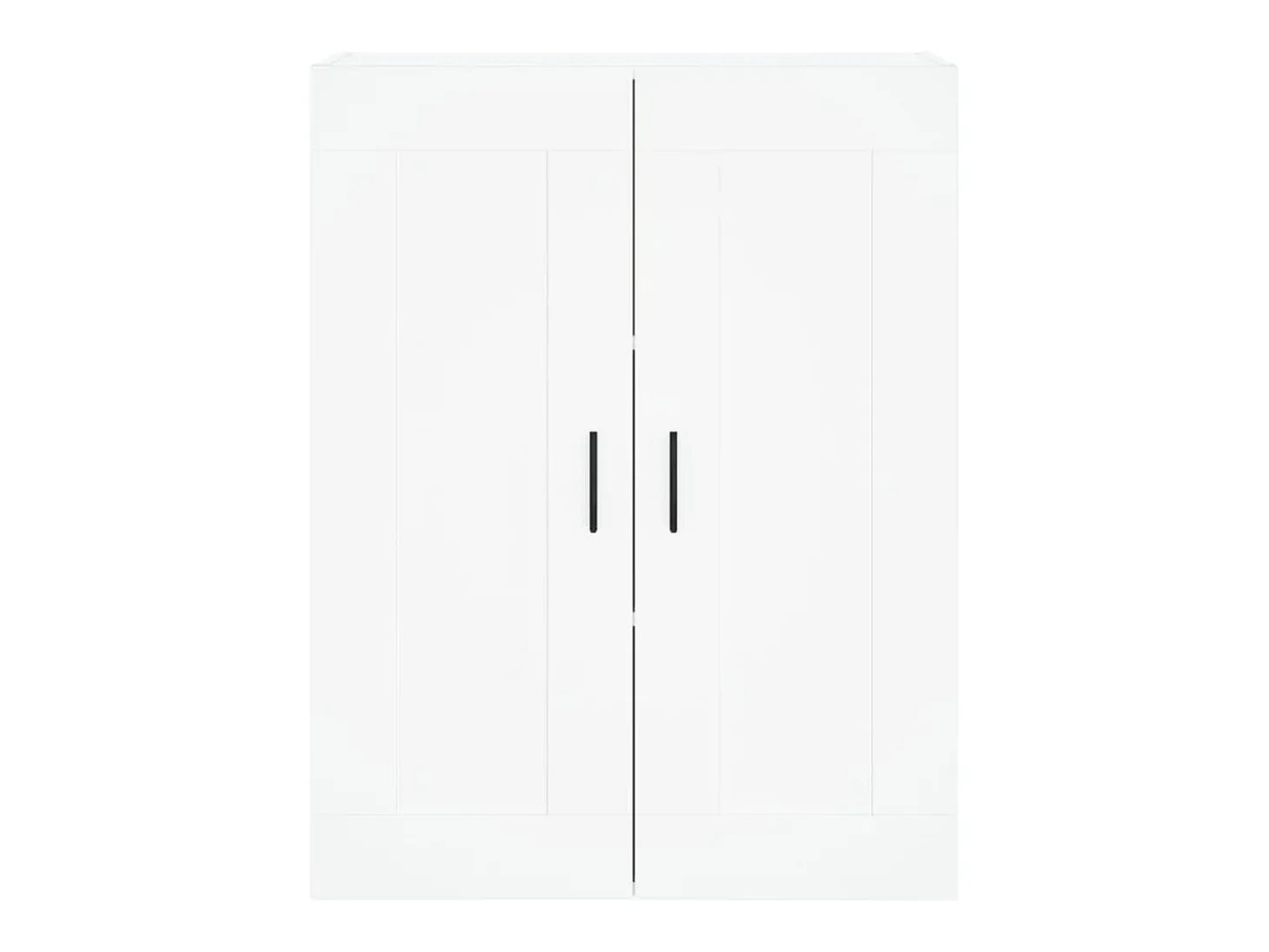 Armário de parede 69,5x34x90 cm derivados de madeira branco
