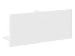 Armário de parede 70x16,5x30 cm derivados de madeira branco