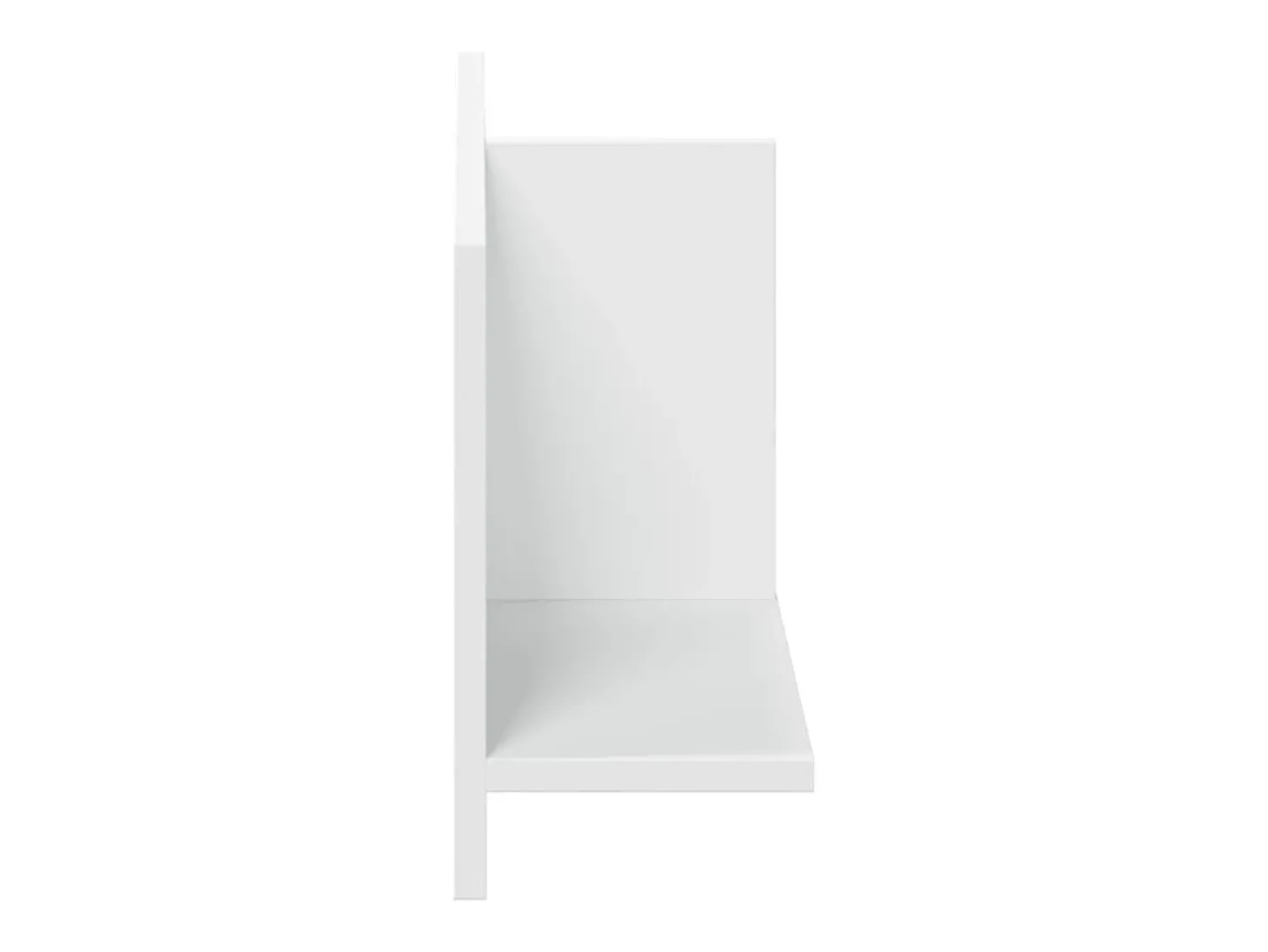 Armário de parede 70x16,5x30 cm derivados de madeira branco
