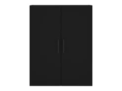 Armário de parede 69,5x34x90 cm preto