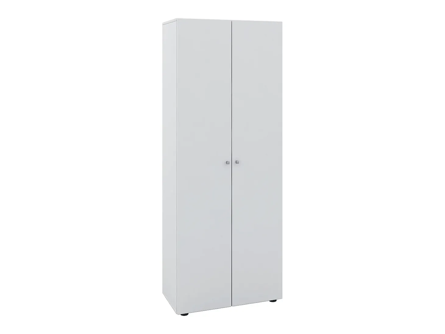 Armário de sapato de madeira VCM | Dimensões: L. 70 x A. 178 x P. 40 cm | Armário para uso integral | 9 compartimentos - Vandol (Branco)