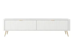 Armário de TV: Branco, 200 x 38 x 51,2 cm