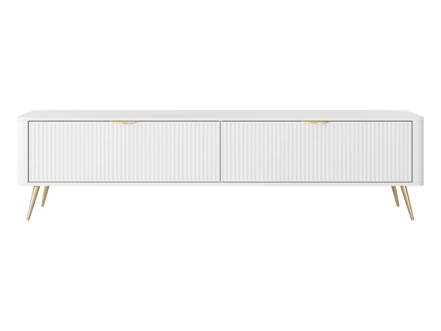 Armário de TV: Branco, 200 x 38 x 51,2 cm