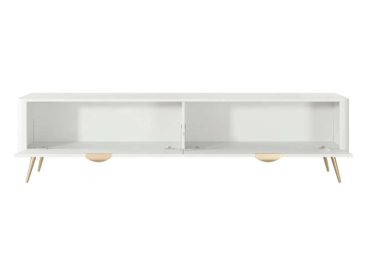 Armário de TV: Branco, 200 x 38 x 51,2 cm