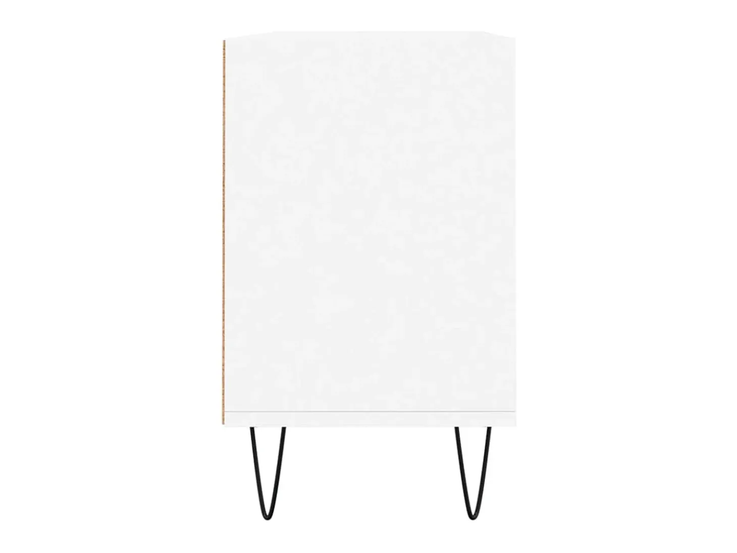 Armário de TV 103,5x30x50 cm derivados de madeira branco PT893046