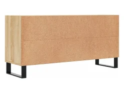 Armário de TV 103,5x30x50 cm derivados madeira carvalho sonoma