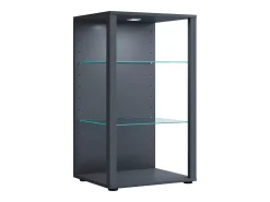 Armário em pé Glasol Antracite A. 90 x L. 52 x P. 44 cm