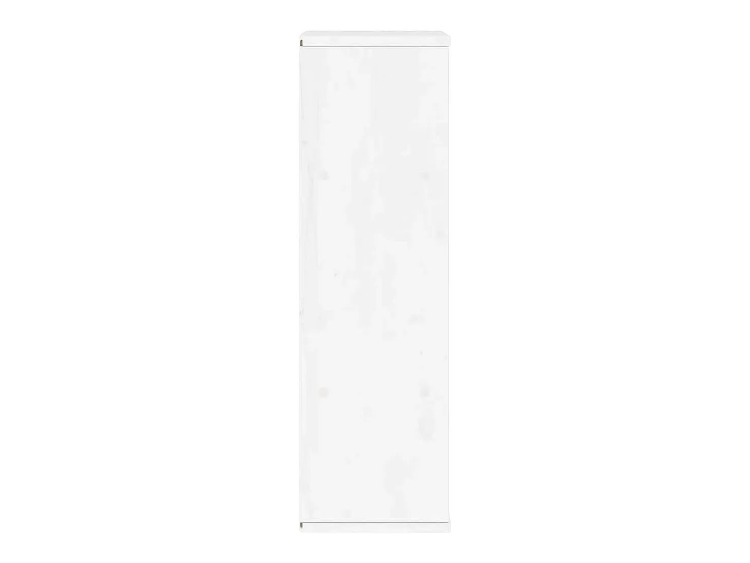 Armário lateral ODDA branco 40x24x79 cm pinho de madeira maciça