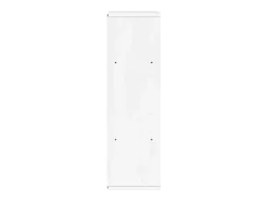 Armário lateral ODDA branco 40x24x79 cm pinho de madeira maciça