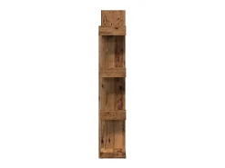 Armário livros madeira antiga 86x25,5x140 cm madeira trabalhada