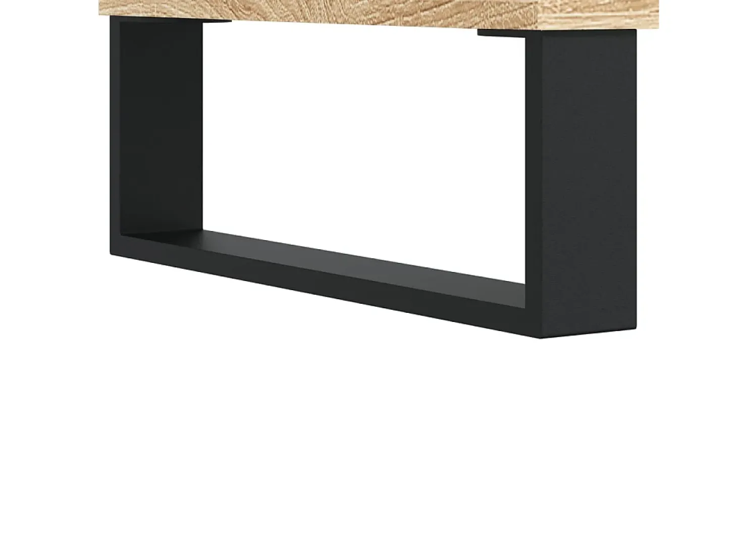 Armário p/ discos 84,5x38x89 cm deriv. madeira carvalho sonoma