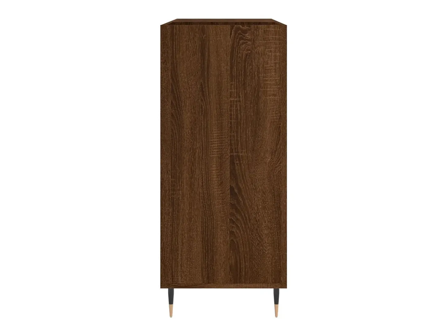 Armário p/ discos 84,5x38x89cm deriv. madeira carvalho castanho