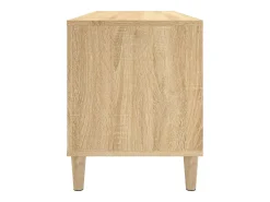 Armário p/ discos 100x38x48cm derivados madeira carvalho sonoma