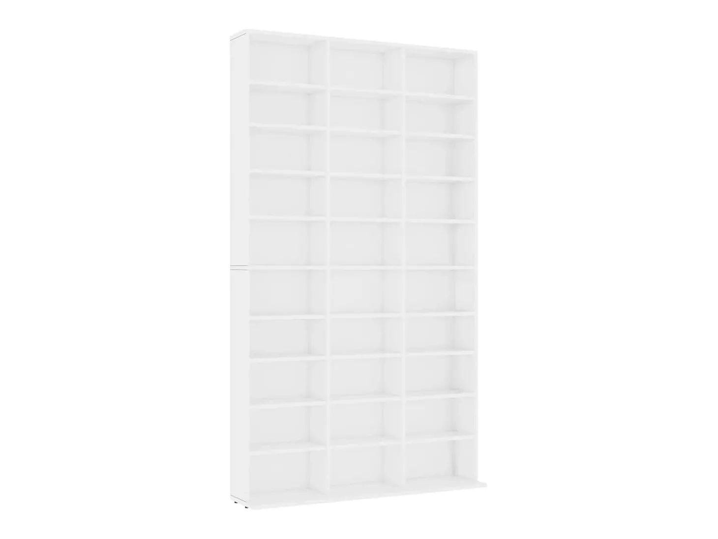 Armário para CD 102x16x177,5 cm derivados de madeira branco