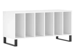 Armário para discos 100x38x48 cm derivados de madeira branco