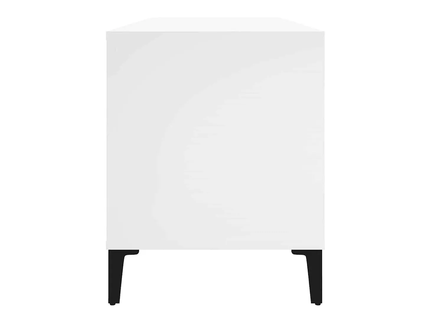 Armário para discos 100x38x48 cm derivados de madeira branco