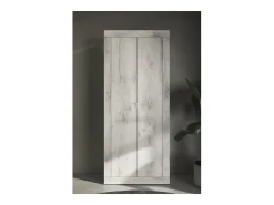 Armário para entrada de casa, coleção CISA, cor carvalho branco.