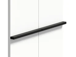Armário para sapatos branco com 2 portas - prateleiras ajustáveis 60 × 34,5 x 95 cm
