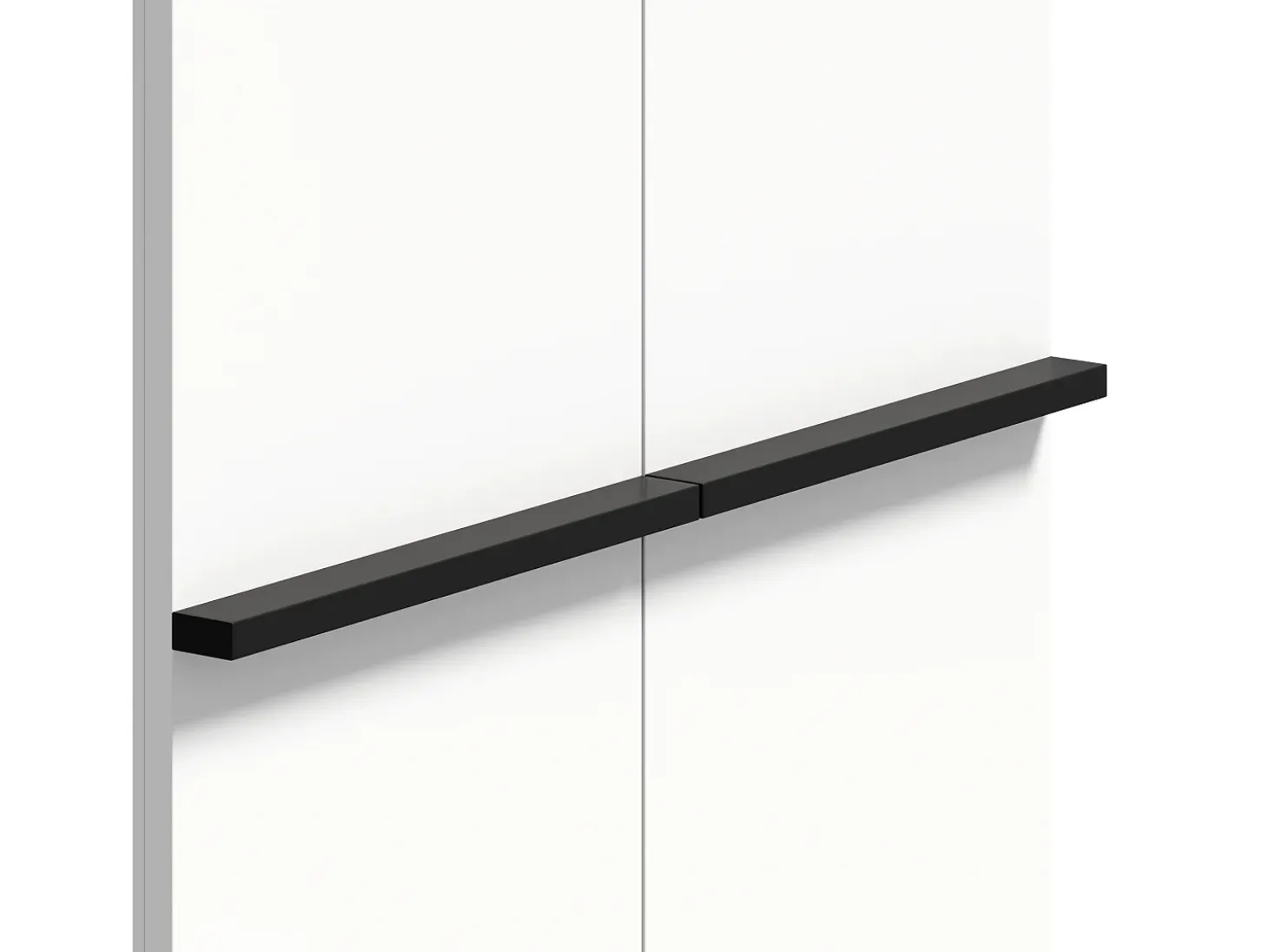 Armário para sapatos branco com 2 portas - prateleiras ajustáveis 60 × 34,5 x 95 cm