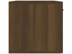 Armário parede 60x36,5x35 cm madeira processada carv. castanho PT888015