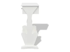 Armário revistas Melrose branco