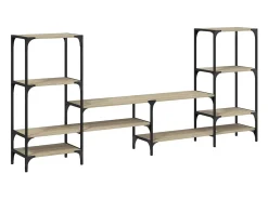 Armário TV 206,5x28,5x95cm derivados de madeira carvalho sonoma PT893459