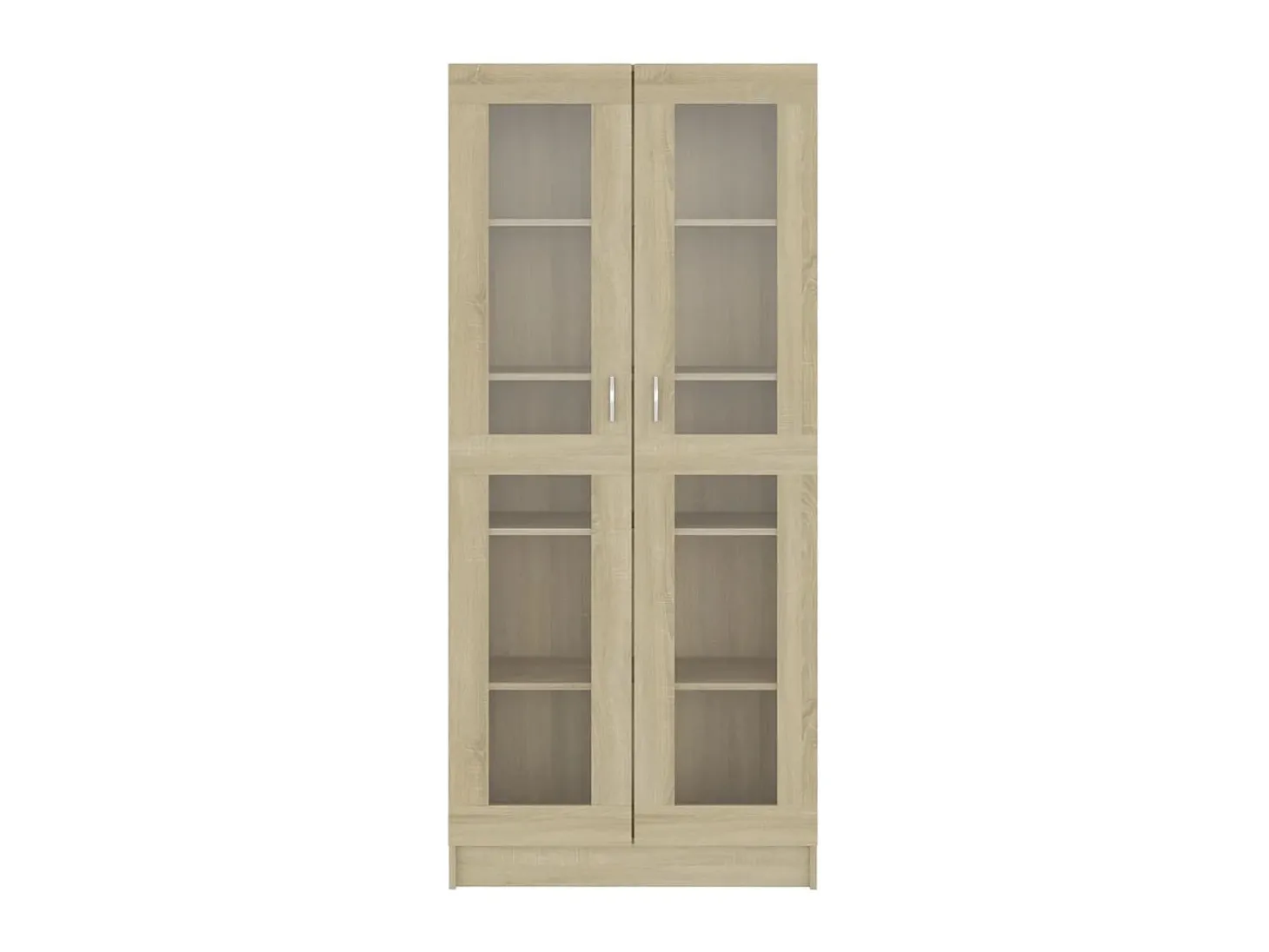 Armário vitrine derivados de madeira carvalho sonoma PT575814