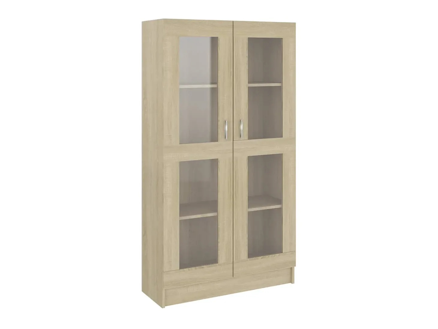 Armário vitrine derivados de madeira carvalho sonoma PT375901
