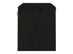Armários de parede 60x30x35 cm pinho maciço preto